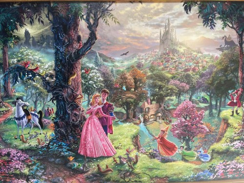 Thomas kinkade sleeping beauty - thomas,